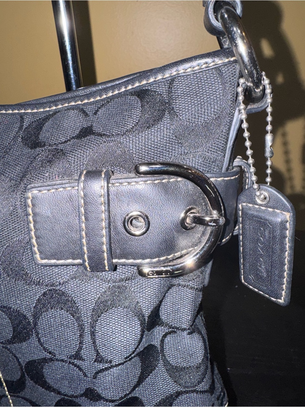Coach Soho Signature Buckle Duffle Bag - Picture 4 of 12